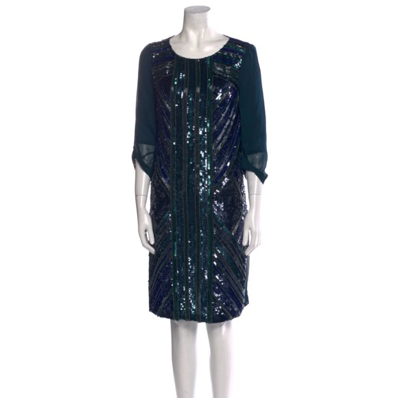 Escada Sport Evening Gown Dress Sequins!! - Picture 1 of 6